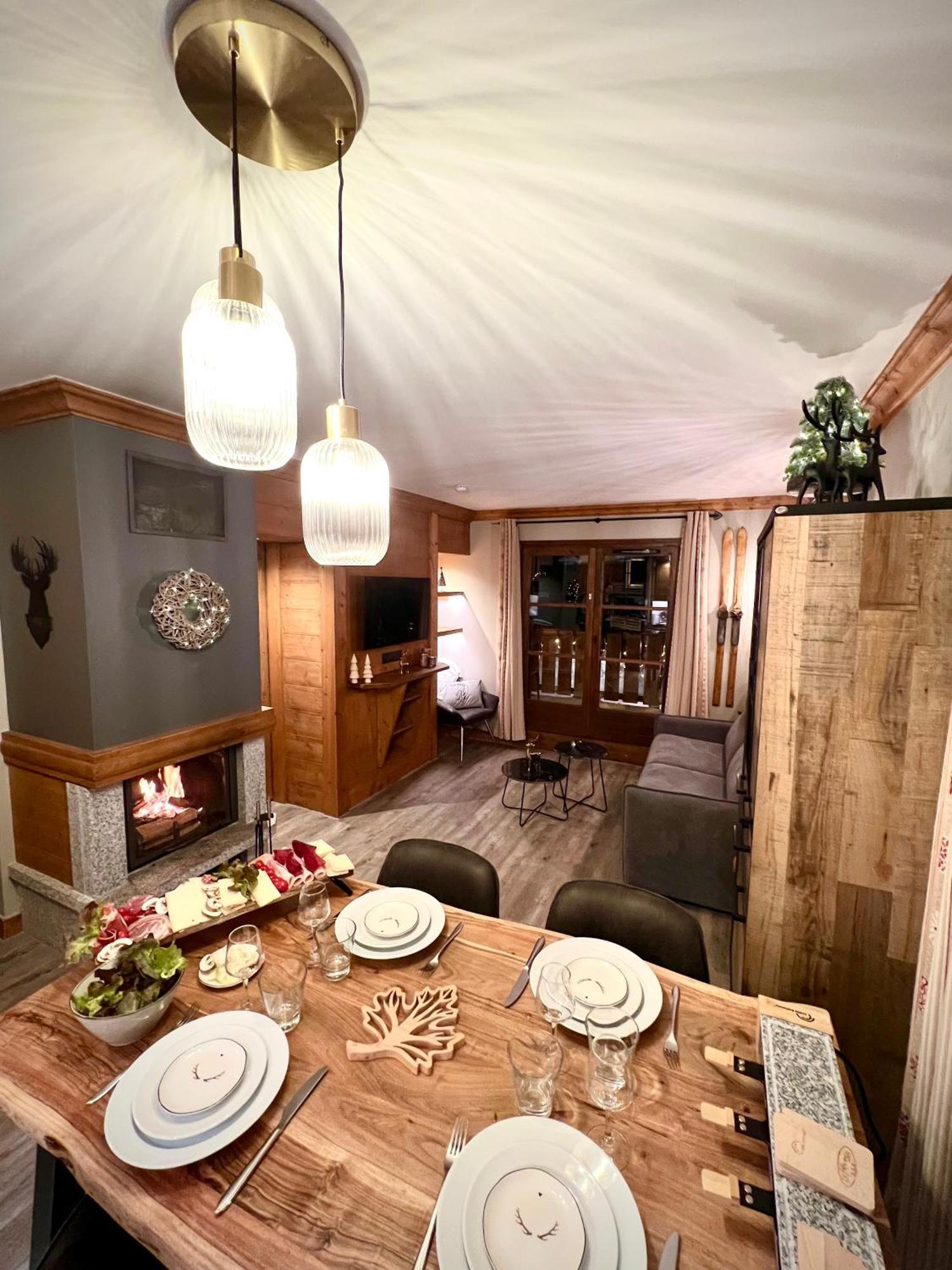 Arc 1950 - Chalet Des Lys - Appt Luxe 4 Pers Les Arcs  Eksteriør bilde