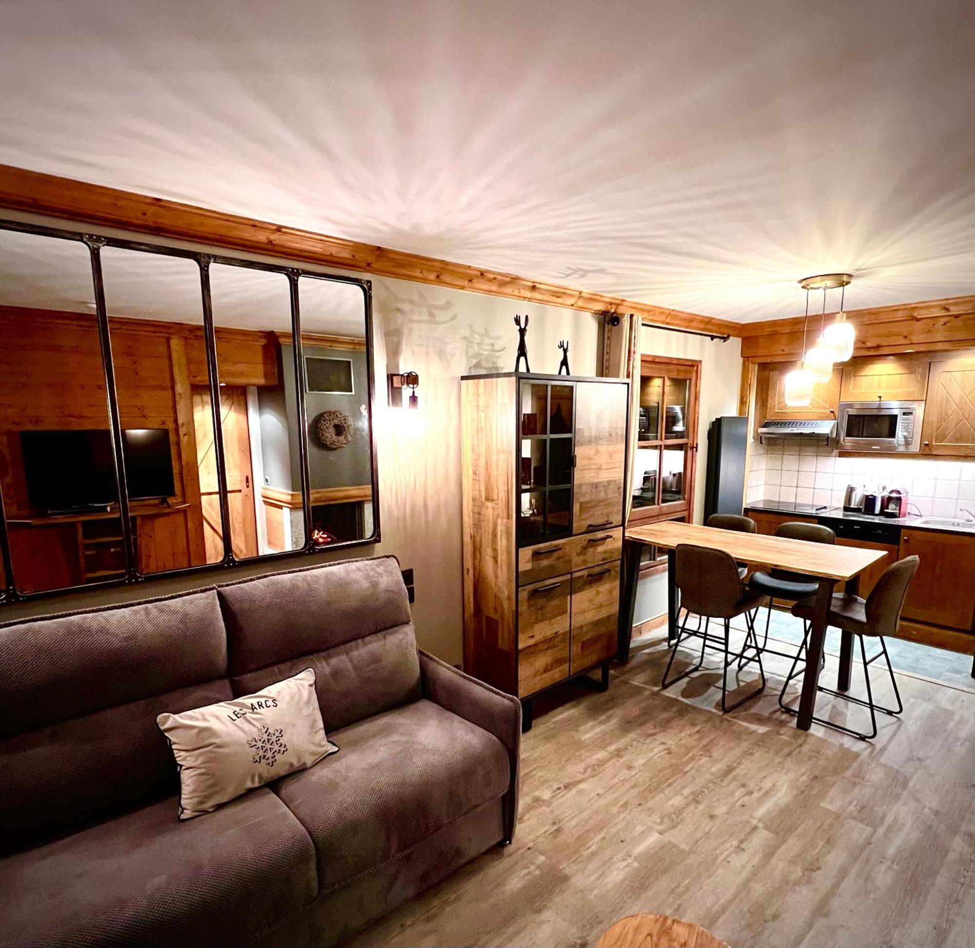 Arc 1950 - Chalet Des Lys - Appt Luxe 4 Pers Les Arcs  Eksteriør bilde